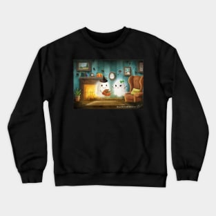 Halloween Ghosts Love Crewneck Sweatshirt